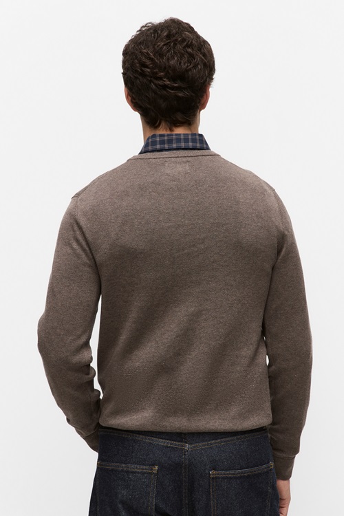 Bläck Menton knitted sweater stickade tröjor herr – bild 2