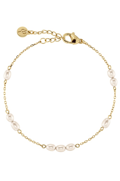Edblad Breeze Bracelet – pärlarmband i guld