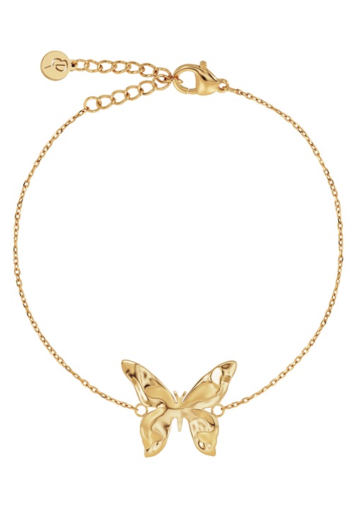 Edblad Butterfly armband i 14K guldplätering med fjäril
