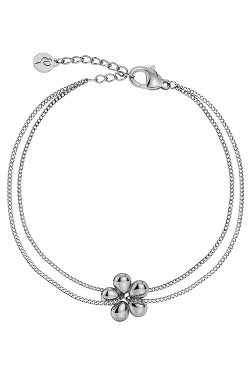 Edblad Daisy Bracelet – blomarmband i silver
