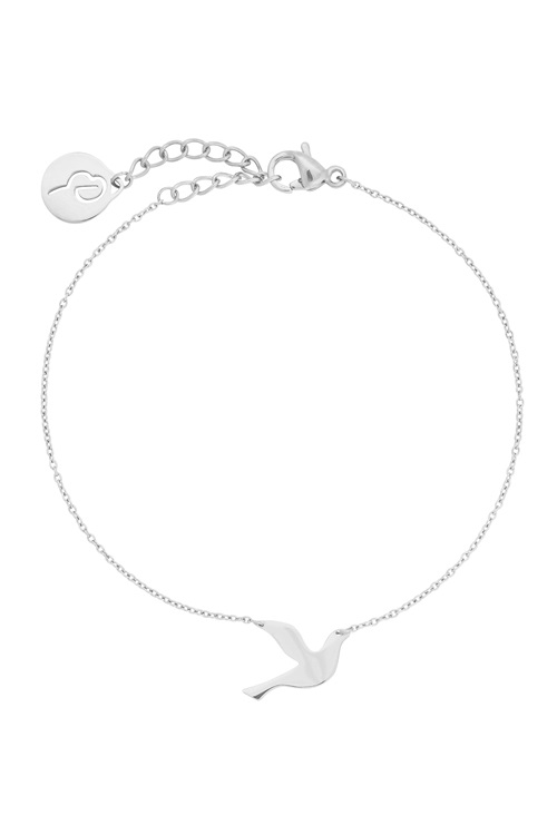 Dove bracelet steel 2