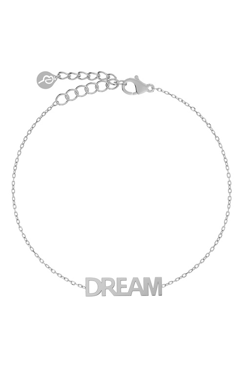 Edblad Dream armband med text i rostfritt stål