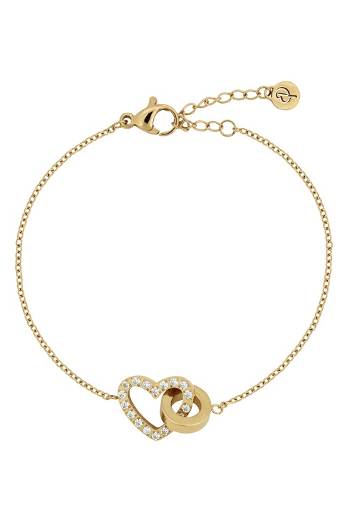 Edblad Eternal Heart armband i guld med hjärta