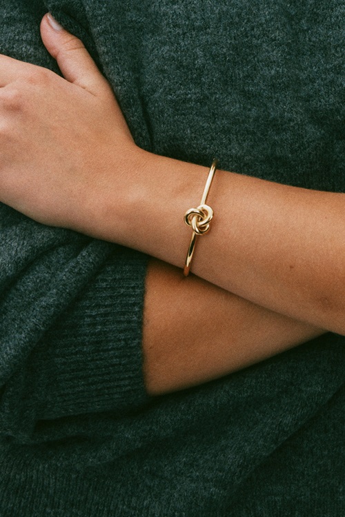Edblad Infinity knot bangle armband dam – bild 2
