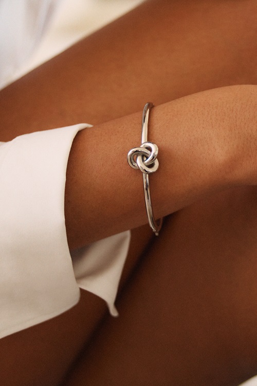 Edblad Infinity knot bangle armband dam – bild 2