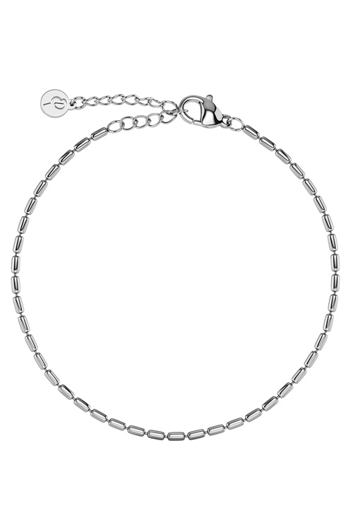 Edblad Seed Bead armband i stål med lyster