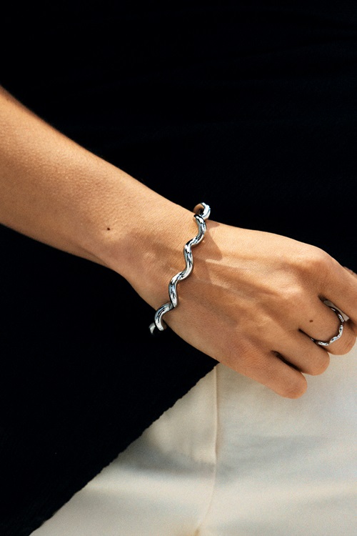 Edblad Spiral bangle armband dam – bild 2