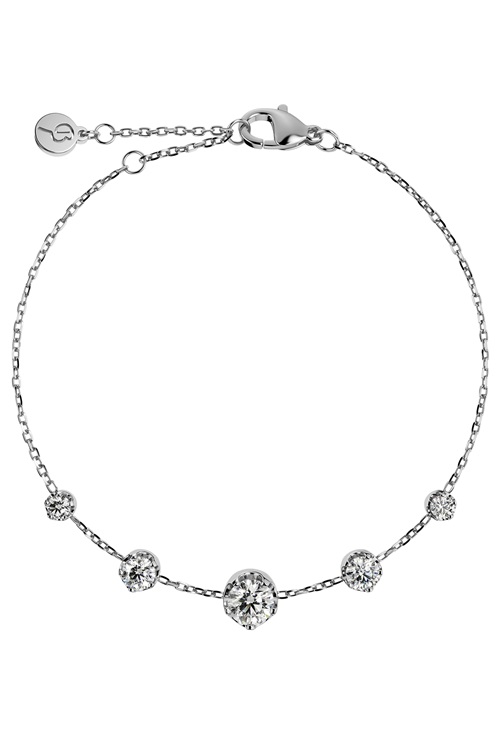 Edblad Teeny Bracelet – glittrande armband i silver