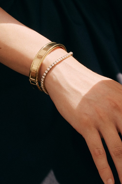 Edblad Tennis Bracelet Gold armband herr – bild 6