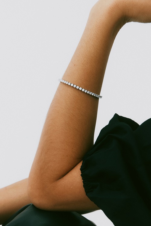 Edblad Tennis bracelet stee armband dam – bild 2