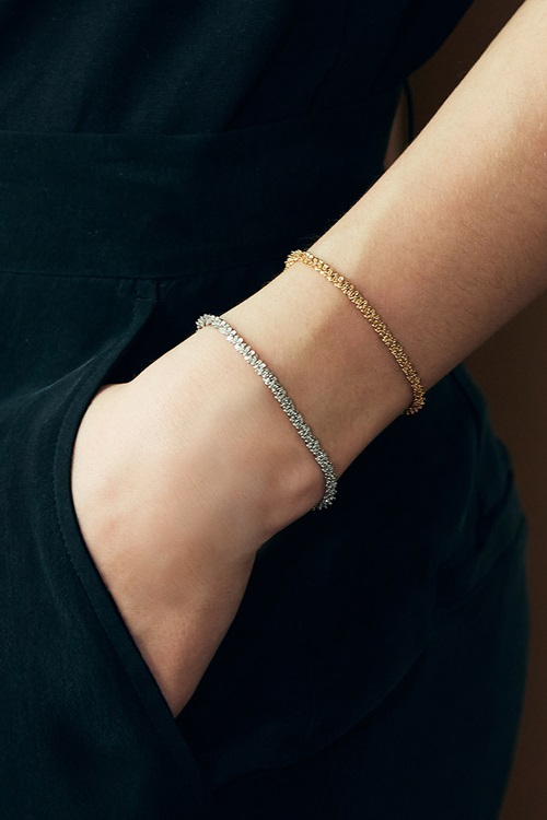Edblad Tinsel bracelet stee armband dam – bild 2