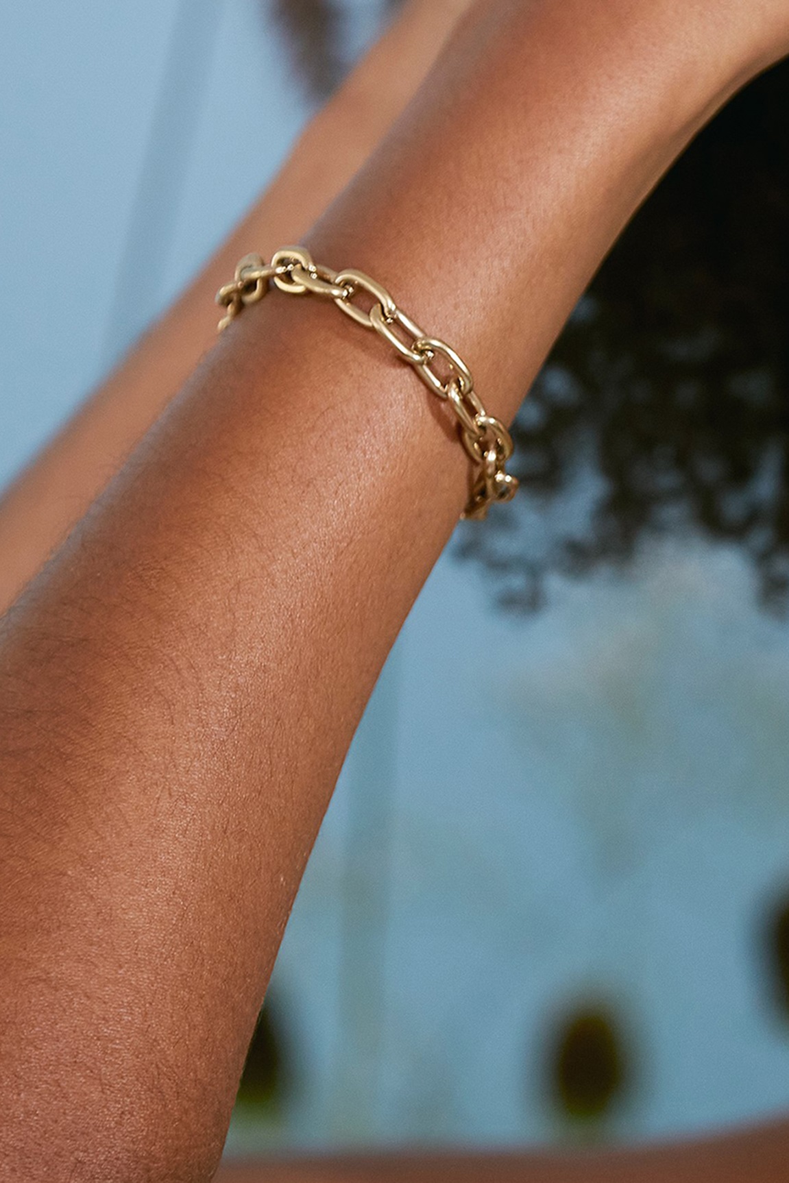 Edblad Trellis Chain Bracel Gold MQ Marqet