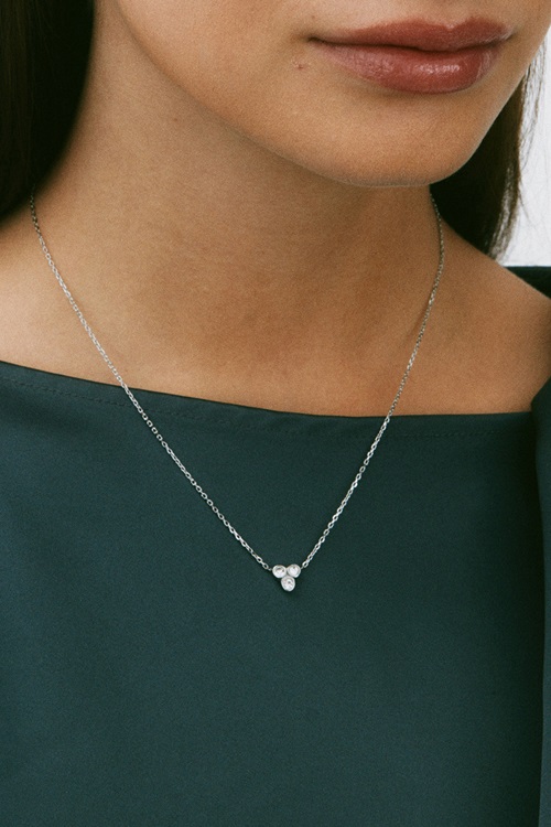 Barre Necklace Steel 3