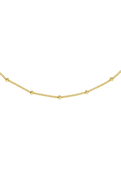 Beaded chain necklac