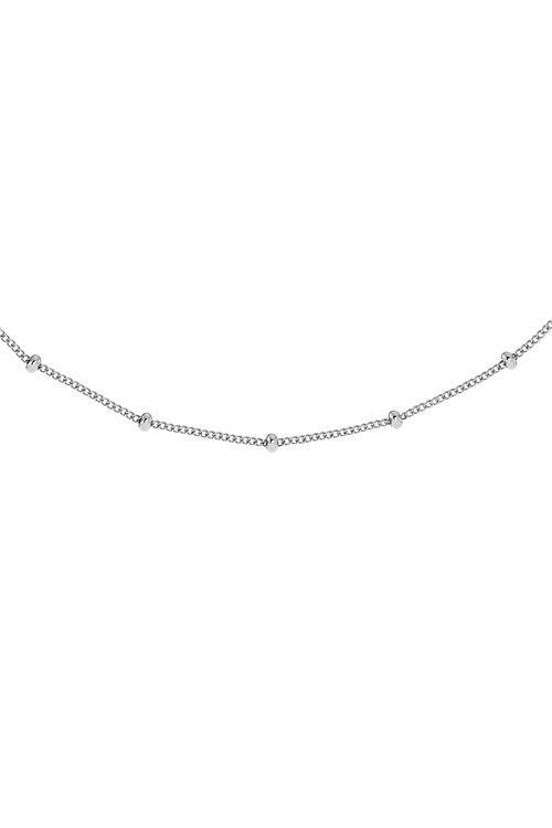 Beaded chain necklac