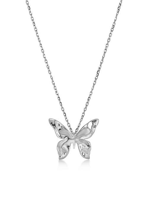Edblad Butterfly halsband i stål med fjäril