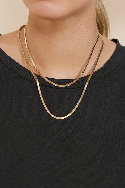 Edblad Chain herringbone go halsband – bild 2