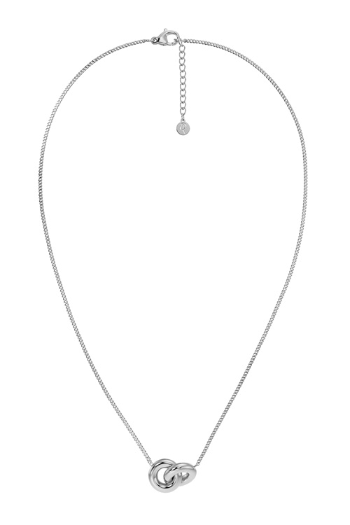 Edblad Chunky Eternal halsband i stål med pansarlänk