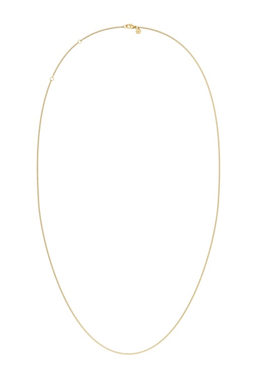 Edblad Curb Chain 70 75 80 cm Gold halsband herr – bild 2