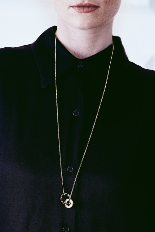 Ida Necklace Long Gold 4