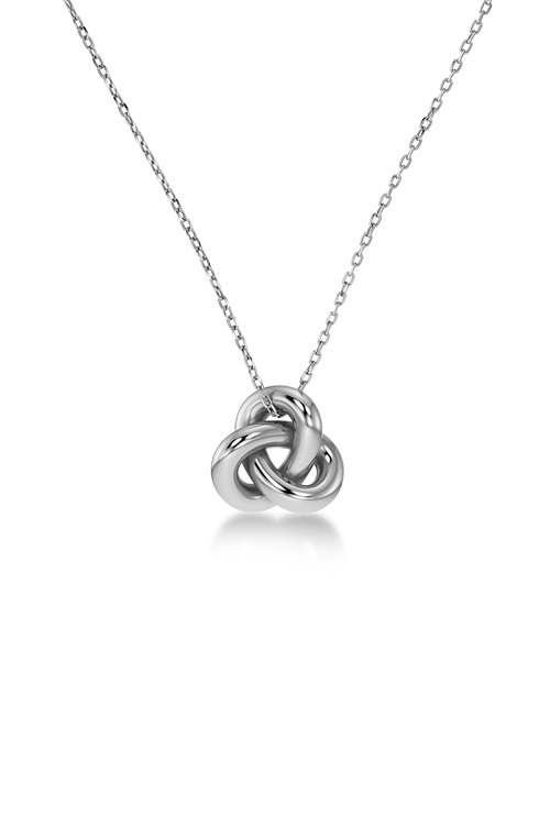 Edblad - Infinity Knot Necklace S Silver 1