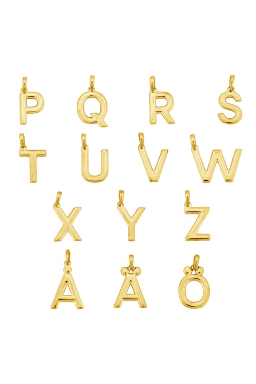 Edblad Initial charm berlocker dam – bild 2