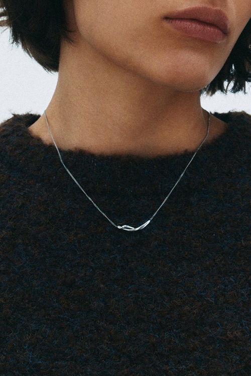 Edblad Nouveau Necklace S Silver halsband herr – bild 3