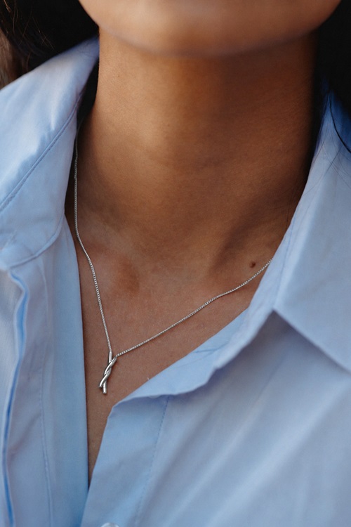 Edblad Novel knot necklace halsband dam – bild 2
