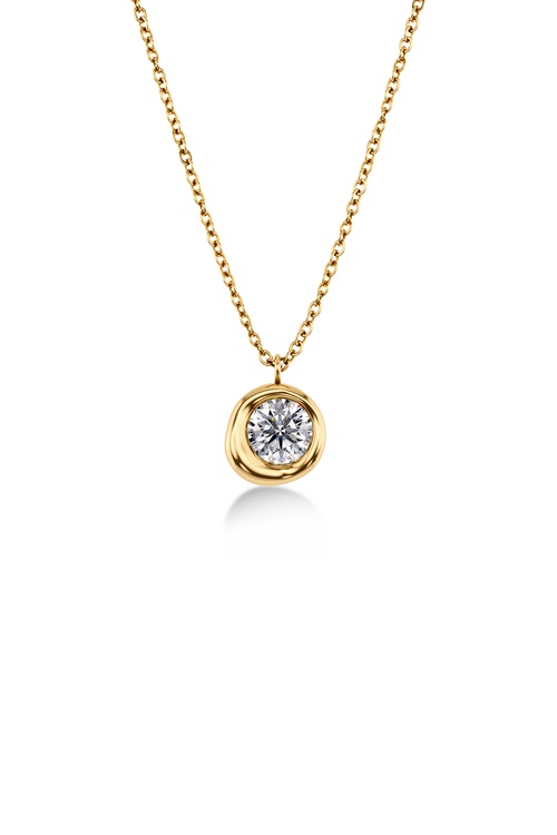 Edblad Ocean Gem halsband i guld med sten
