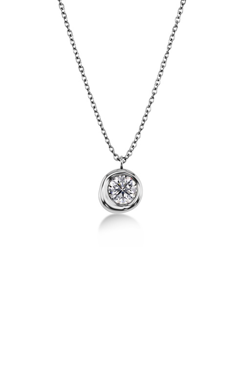 Edblad Ocean Gem halsband i guld med glittrande sten