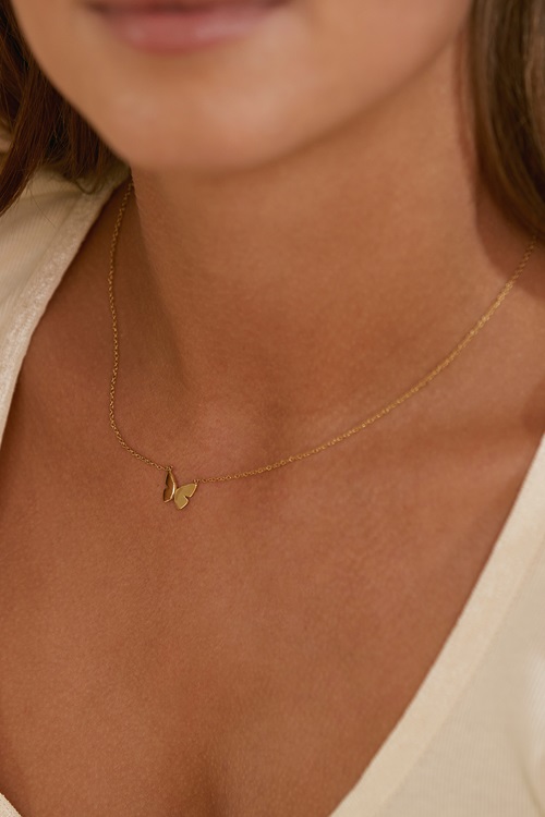 Edblad Papillon necklace go halsband dam – bild 2