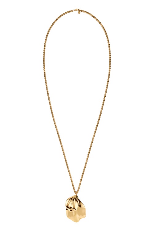 Edblad Petal Necklace – långt halsband i guld