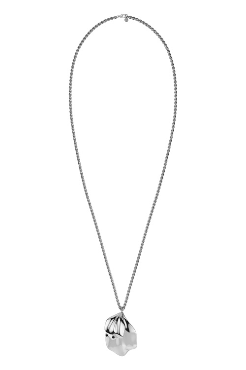 Edblad Petal långt halsband i silver