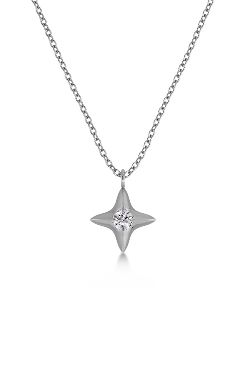 Edblad Stellar halsband i stål med stjärna