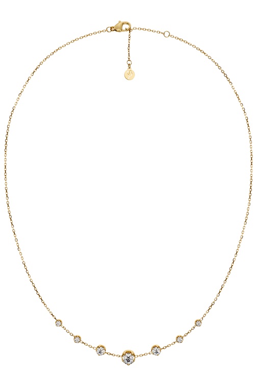 Edblad Teeny Necklace – glittrande halsband i guld