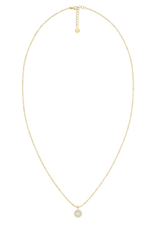 Edblad Thassos halsband i guld med stendekoration