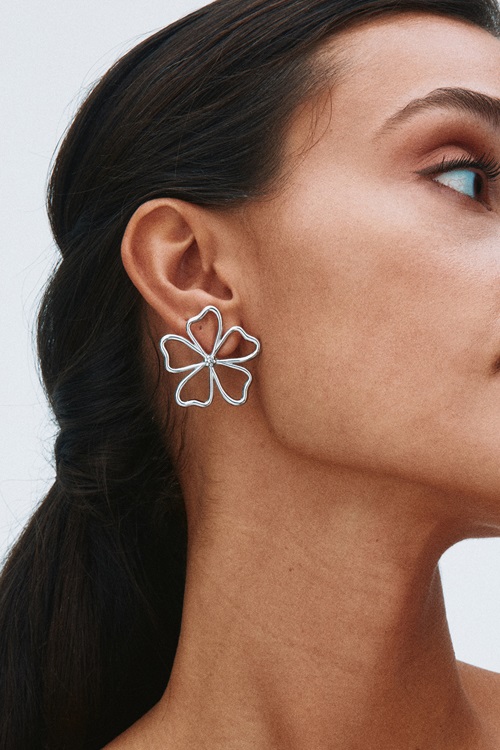 Alba Studs L Silver 3