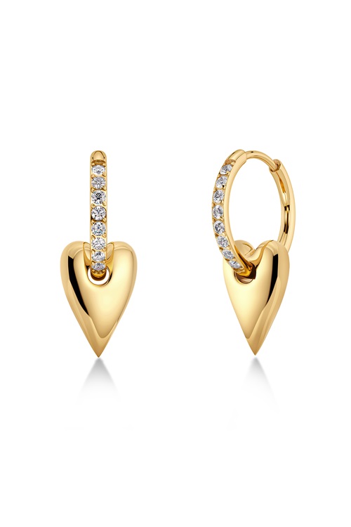 Amore sparkle hoops