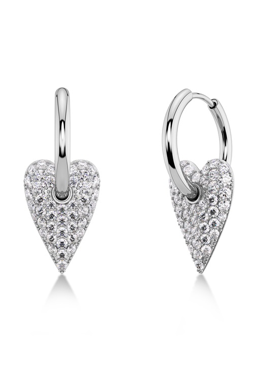 Amore sparkle hoops