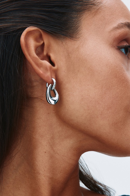 Edblad Azura Earrings Silver örhängen herr – bild 3