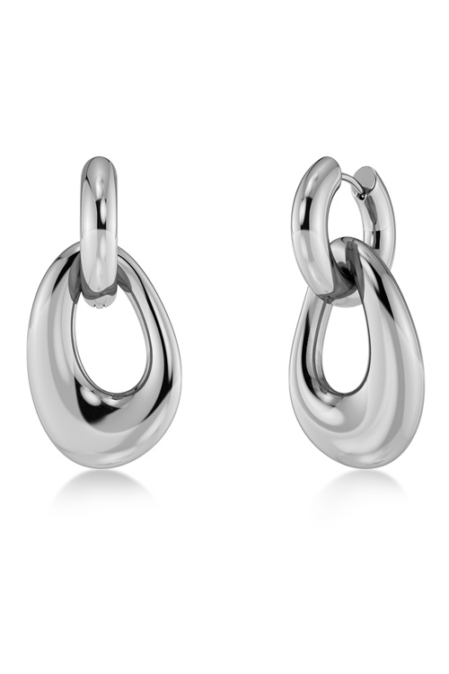 Edblad Azura örhängen i silver, 2-i-1