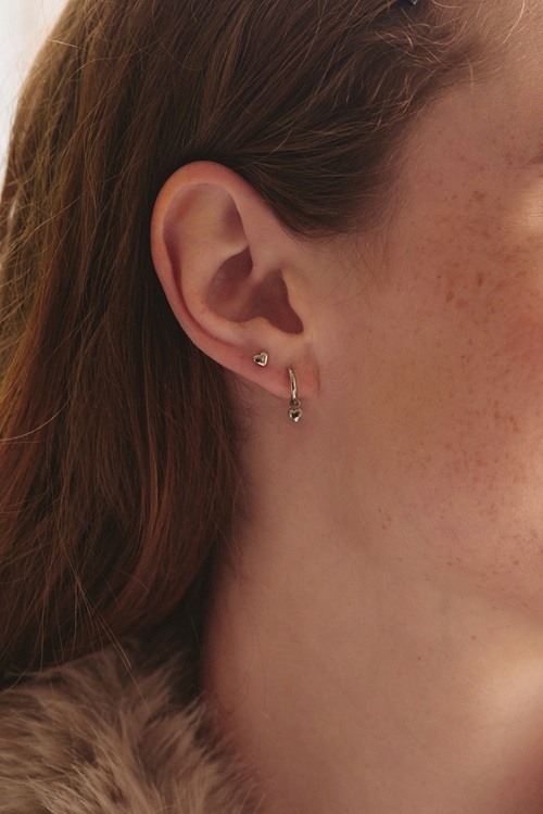 Edblad Barley petite hoops örhängen dam – bild 2