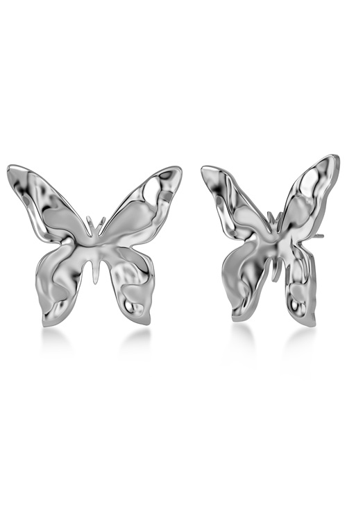 Edblad Butterfly studs i stål med fjäril