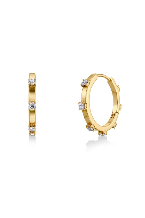 Celeste hoops