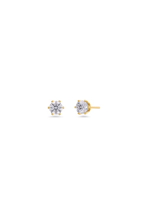 Edblad Crown Studs Mini i guld med kronmotiv