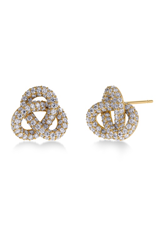 Edblad Infinity Knot Spark – festörhängen i guld