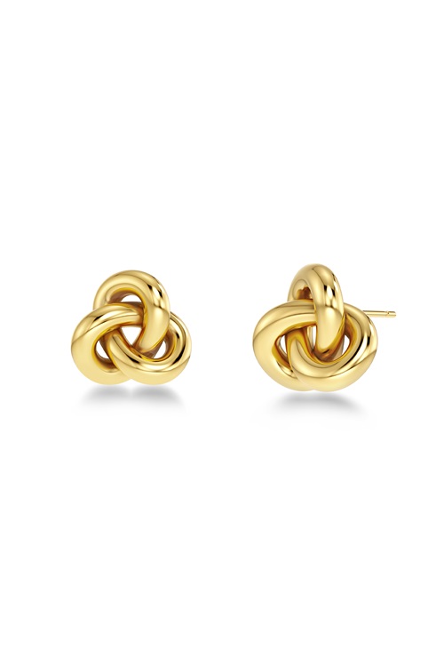 Infinity knot studs