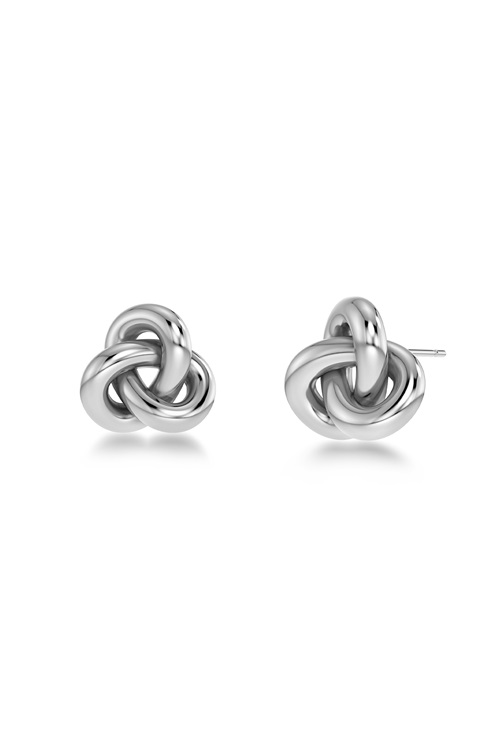 Edblad Infinity Knot studs i rostfritt stål