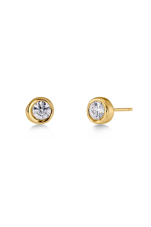 Edblad Ocean Gem örhängen i guld – stilrena studs