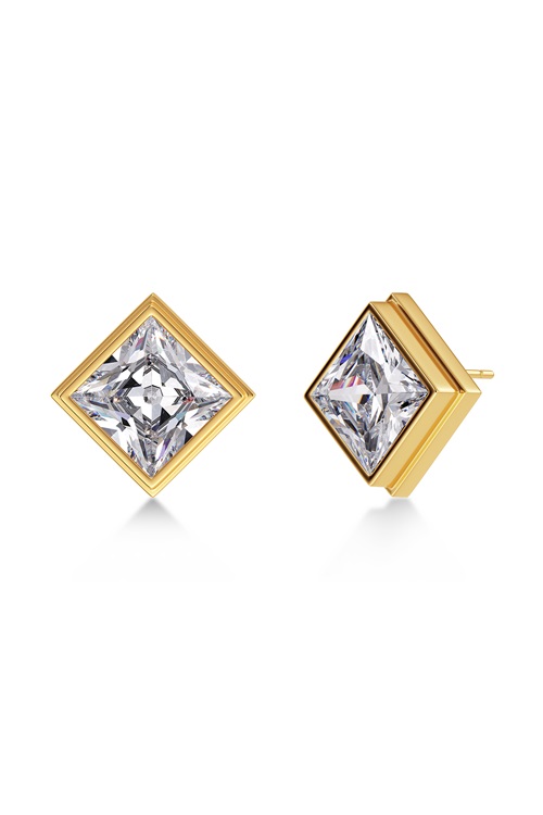 Edblad Pantheon studs i 14K guldplätering